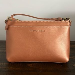 NEW Portland Leather Goods Poppy Crossbody Purse in Hava 🤎